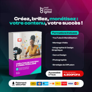CRÉATION DE CONTENU & VISIBILTÉ EN LIGNE